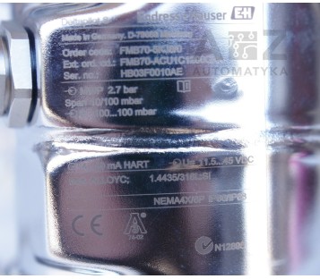 ENDRESS + HAUSER DELTAPILOT S FMB70-5KJ8/0 Hydrostatic level measurement ! NEW !