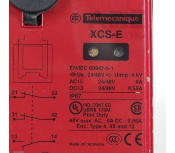 TELEMECANIQUE XCS-E  XCS-EZ312 XCS-E7312 XCSE  XCSEZ312 XCSE7312