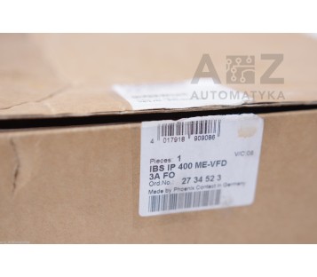 PHOENIX CONTACT IBS IP 400 ME-VFD 3A FO  2734523 IBSIP400MEVFD3AFO ! NEW !
