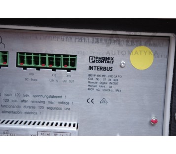PHOENIX CONTACT IBS IP 400 ME-VFD 3A FO  2734523 IBSIP400MEVFD3AFO ! NEW !