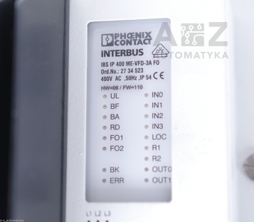 PHOENIX CONTACT IBS IP 400 ME-VFD 3A FO  2734523 IBSIP400MEVFD3AFO ! NEW !