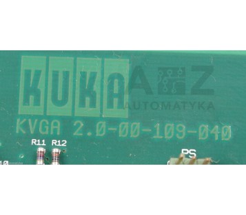 KUKA KVGA 2.0-00-109-040 KCP-VGA 2281A-0 KVGA2000109040 KCPVGA 2281A0