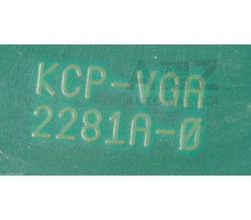 KUKA KVGA 2.0-00-109-040 KCP-VGA 2281A-0 KVGA2000109040 KCPVGA 2281A0
