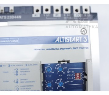 TELEMECANIQUE ALTISTART 3 SOFT STARTER ATS 23D44N ATS23D44N ATS-23D44N 30kW 46A
