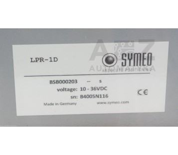 SYMEO ABSOLUTE POSITIONING  LPR-1D BSB000203 S  LPR1D BSB000203S ! NEW !