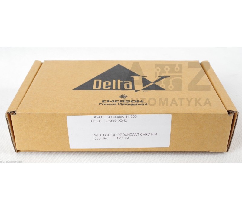 EMERSON PROFIBUS DP REDUNDANT CARD FIN 12P3994X042 49489050-11.0 ! NEW ! 