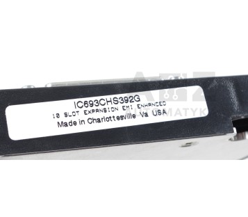 GE FANUC IC693CHS392G 10 SLOT EXPANSING EMI ENHANCEO 