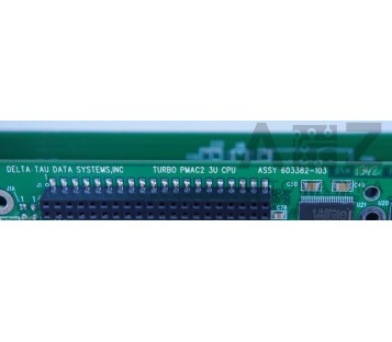 DELTA TAU: TURBO PMAC2 3U CPU USB/ETHERNET COMMUNICATION 603382-103 603467-102