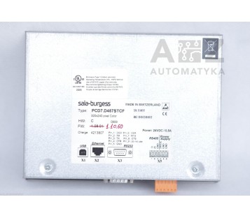 SAIA PCD WEB PANEL MB PCD7.D457STCF