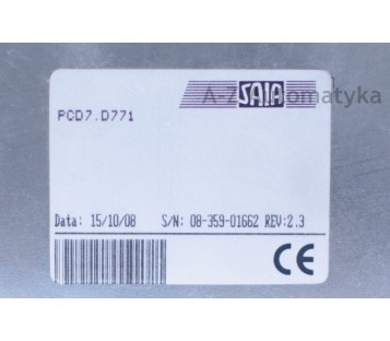 SAIA PCD7.D771 ( PCD7D771 )