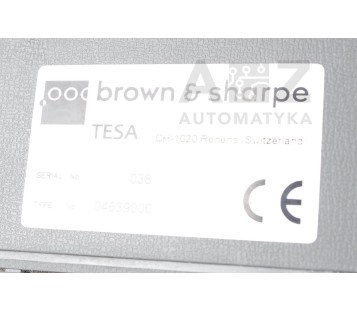 BROWN&SHARPE TESA 04639000 ETALON EG-C60 EGC60