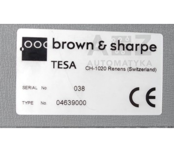 BROWN&SHARPE TESA 04639000 ETALON EG-C60 EGC60