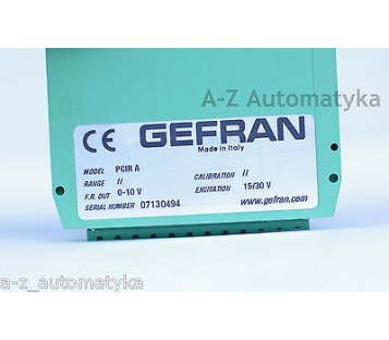 GEFRAN SIGNAL CONDITIONER PCIR A  ( PCIRA )