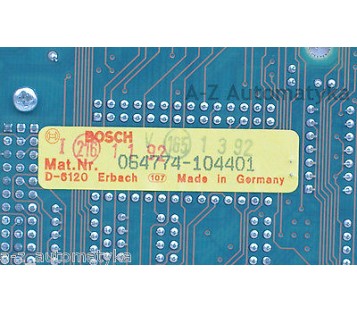 BOSCH CL300 ZE301 ZE-301 064774-104401