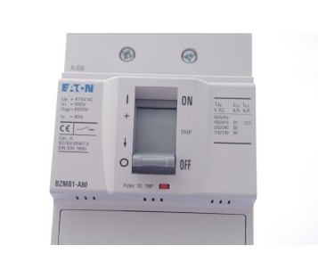 EATON BZMB1-A80  BZMB1A80 109729 Circuit Breaker 80A 3P 25kA ! NEW ! 