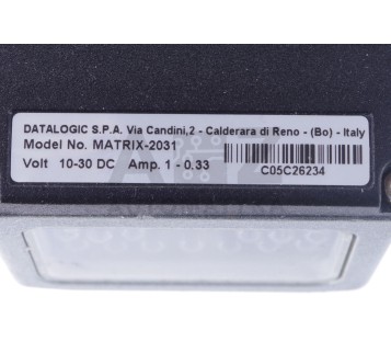 DATALOGIC MATRIX-2000 MATRIX 2000 MATRIX-2031 MATRIX 2031 