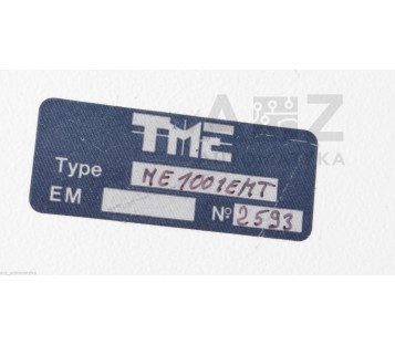 METROLOGIC  TME ME1001EMT  ME 1001EMT  1EJA1ELV