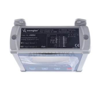WENGLOR AW02 ANALOG EVALUATION UNIT ! NEW !