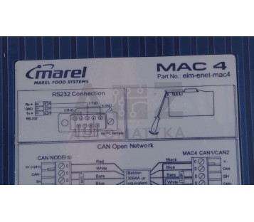 MAREL MAC 4 MAC4 ELM-ENET-MAC4