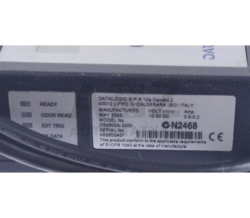 DATALOGIC OM-4000 OM4000 +  DS4600A-2000 DS4600A2000 