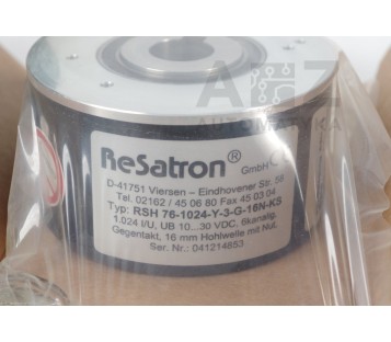 RESATRON  RSH 76-1024-Y-3-G-16N-KS  RSH761024Y3G16NKS ! NEW !