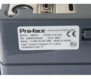PRO-FACE GP2400-TC41-24V GP2400TC4124V 