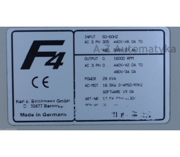 KEB: F4 17.F4.F1H-4I30  ( 17F4F1H4I30 )  