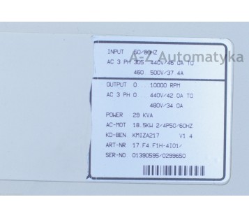 KEB: F4 17.F4.F1H-4I01  ( 17F4F1H4I01 )  