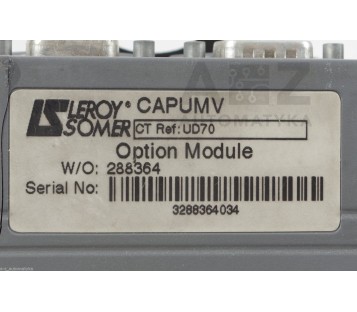 LS LEROY SOMER CAPUMV OPTION MODULE UD70 288364