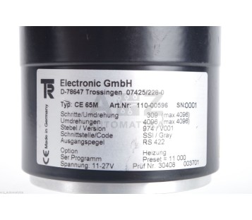 TR ELECTRONIC GMBH CE 65M CE65M 110-00596  11000596 