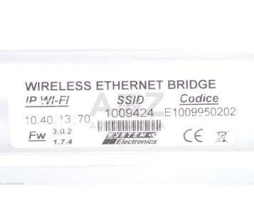 SYSTEM ELECTRONICS WIRELESS ETHERNET BRIDGE  IP WI-FI WIFI  E1009950202