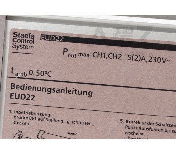STAEFA CONTROL EUD22  04607 95-06 9506