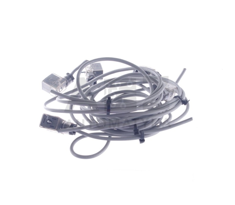 MPM PNEUMATIC / HYDRAULIC VALVE PLUG CONNECTOR CABLE ! 5PCS !