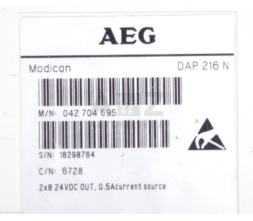 AEG MODICON  DAP 216 N  DAP216N