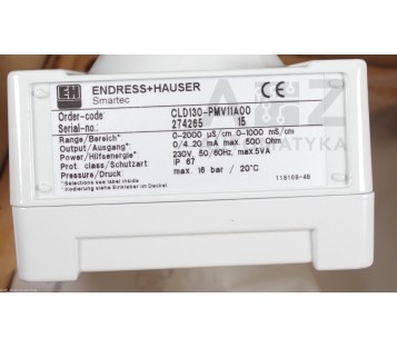 ENDRESS + HAUSER SMARTEC SMARTEC-C  CLD130-PMV11A00  CLD130PMV11A00 ! NEW !
