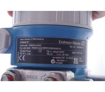 ENDRESS + HAUSER DELTABAR M PMD55-5JX0/0 PMD55-AA21BP67GGBHA4A1A  ! NEW !