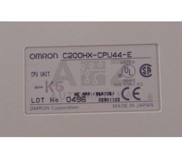 OMRON CPU UNIT  C200HX-CPU44-E C200HXCPU44E 