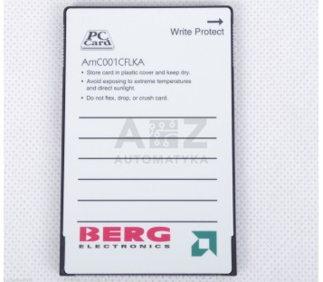 BERG PC CARD FLASH MEMORY CARD C SERIES 5 VOLT-ONLY AMC001CFLKA