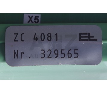 ERHARDT LEIMER ZC 4081 ZC4081 329565 