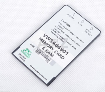 TELEMECANIQUE PC CARD  FLASH MEMORY VW3A66901 S RAM