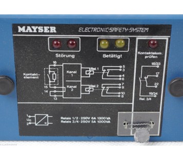 MAYSER ELECTRONIC-SAFETY-SYSTEM SG-SUE 102 SGSUE 102  SGSUE102
