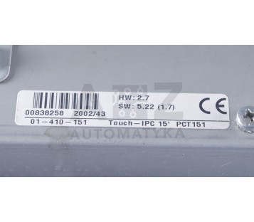 ETEK SIGMATEK  01-410-151 01410151 TOUCH-IPC 15 PCT151 