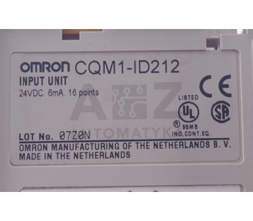 OMRON INPUT UNIT ID212 CQM1-ID212 CQM1ID212