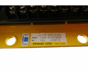 FANUC A06B-6058-H334 A06B6058H334 