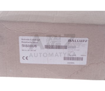 BALLUFF BIS00U6 BIS VL-301-001-S4  BISVL301001S4 RFID READ WRITE HEAD !NEW!