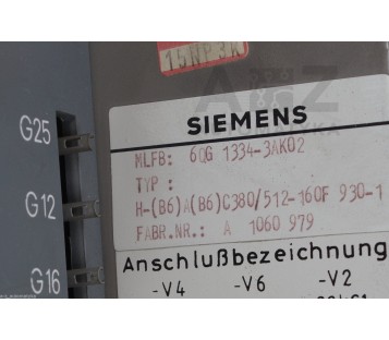 SIEMENS 6QG 1334-3AK02 6QG1334-3AK02 6QG13343AK02
