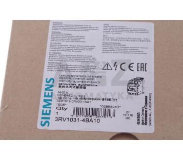 SIEMENS 3RV1031-4BA10 3RV10314BA10 !NEW!