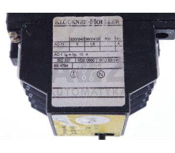 MOELLER DIL 08-40-G  DIL0840G 