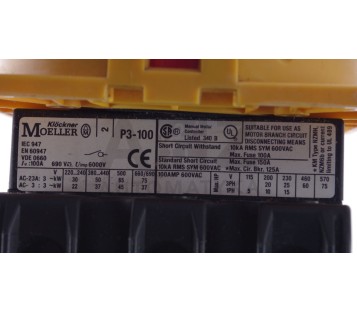 MOELLER P3-100 P3100 