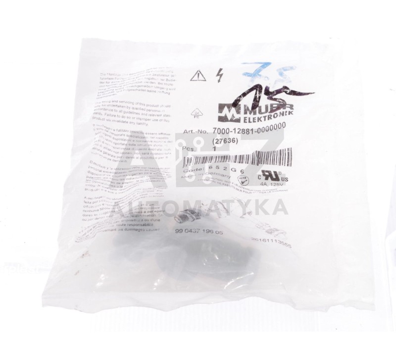 MURR ELEKTRONIK 7000-12881-0000000 7000121810000000 M12 MALE  ! 5PCS ! NEW !